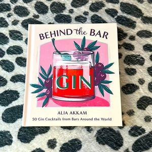 Anthropologie Behind the Bar Gin Cocktails Recipe Book